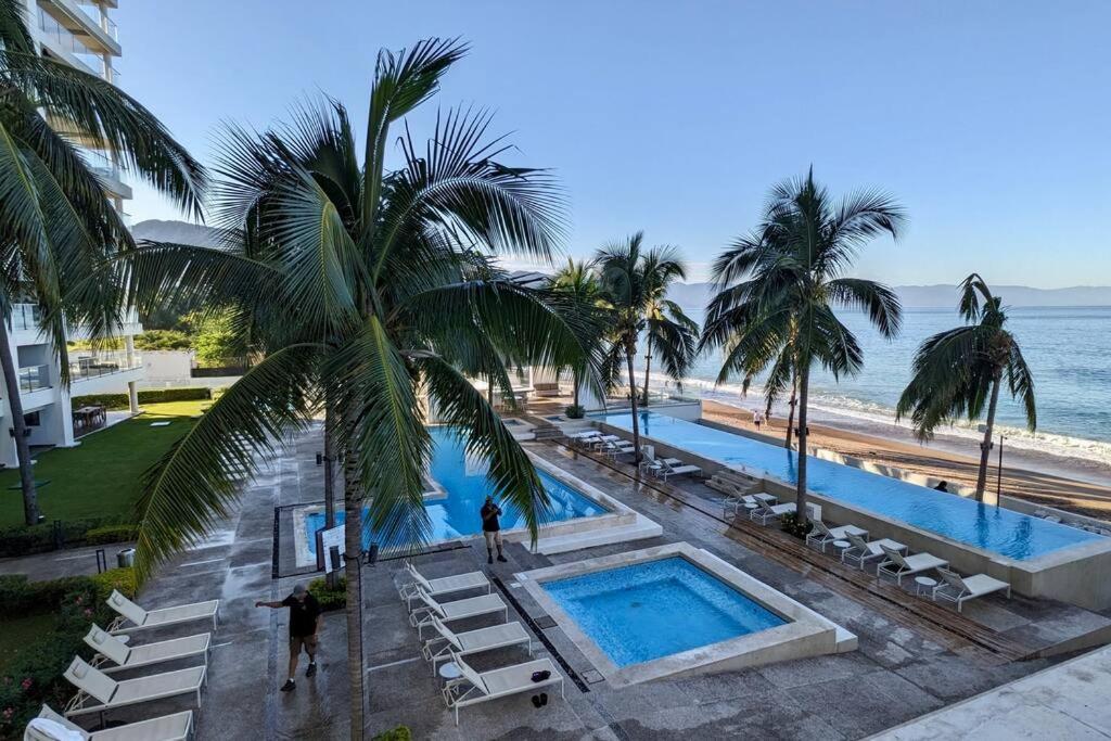 Harbor 13008A Artistic Beachfront Studio By Moikkarentals Puerto Vallarta Exterior photo